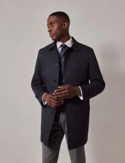 Cotton Rich Removable Lining Mac