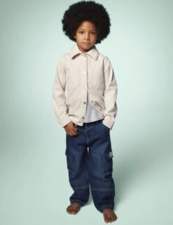 Cotton Rich Shirt & T-Shirt Set (2-8 Yrs) -Marksandspencer Sale Store Cotton Rich Shirt T Shirt Set 2 8 Yrs 1 2