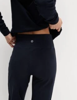 Cotton Rich Side Stripe Straight Leg Joggers -Marksandspencer Sale Store Cotton Rich Side Stripe Straight Leg Joggers 3