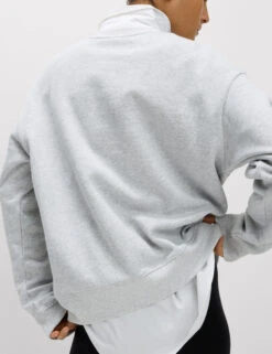 Cotton Rich Sweatshirt -Marksandspencer Sale Store Cotton Rich Sweatshirt 3