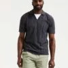 Scotch & Soda Cotton Rich Textured Jacquard Polo Shirt -Marksandspencer Sale Store Cotton Rich Textured Jacquard Polo Shirt