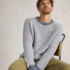 WHITE STUFF Cotton Rich Textured Jumper With Merino Wool 20 WHITE STUFF Cotton Rich Textured Jumper With Merino Wool -Marksandspencer Sale Store Cotton Rich Textured Jumper With Merino Wool