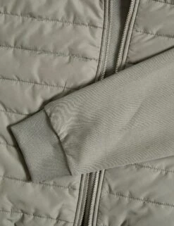 Cotton Rich Zip Up Hooded Jacket With Stormwear™ -Marksandspencer Sale Store Cotton Rich Zip Up Hooded Jacket with Stormwear 1 6