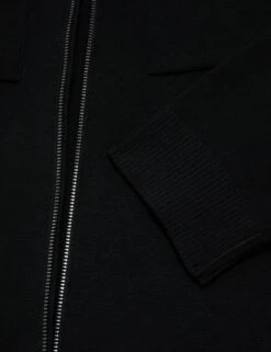 Cotton Rich Zip Up Knitted Jacket -Marksandspencer Sale Store Cotton Rich Zip Up Knitted Jacket 7