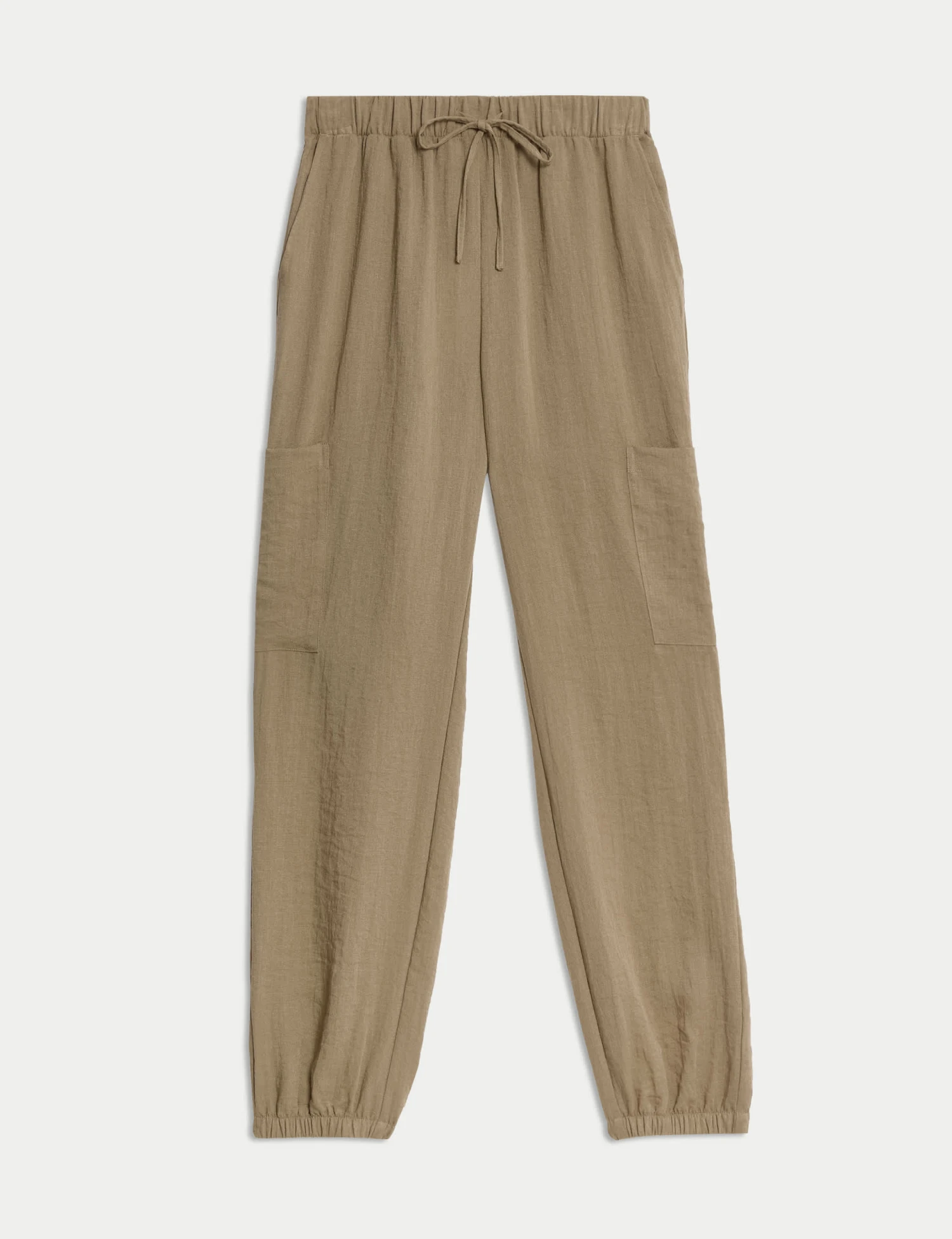 Crinkle Cargo Cuffed Joggers 2 Crinkle Cargo Cuffed Joggers - Image 2