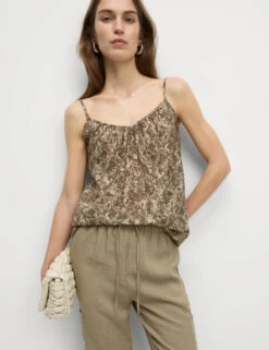 Crinkle Cargo Cuffed Joggers 19 Crinkle Cargo Cuffed Joggers -Marksandspencer Sale Store Crinkle Cargo Cuffed Joggers 2