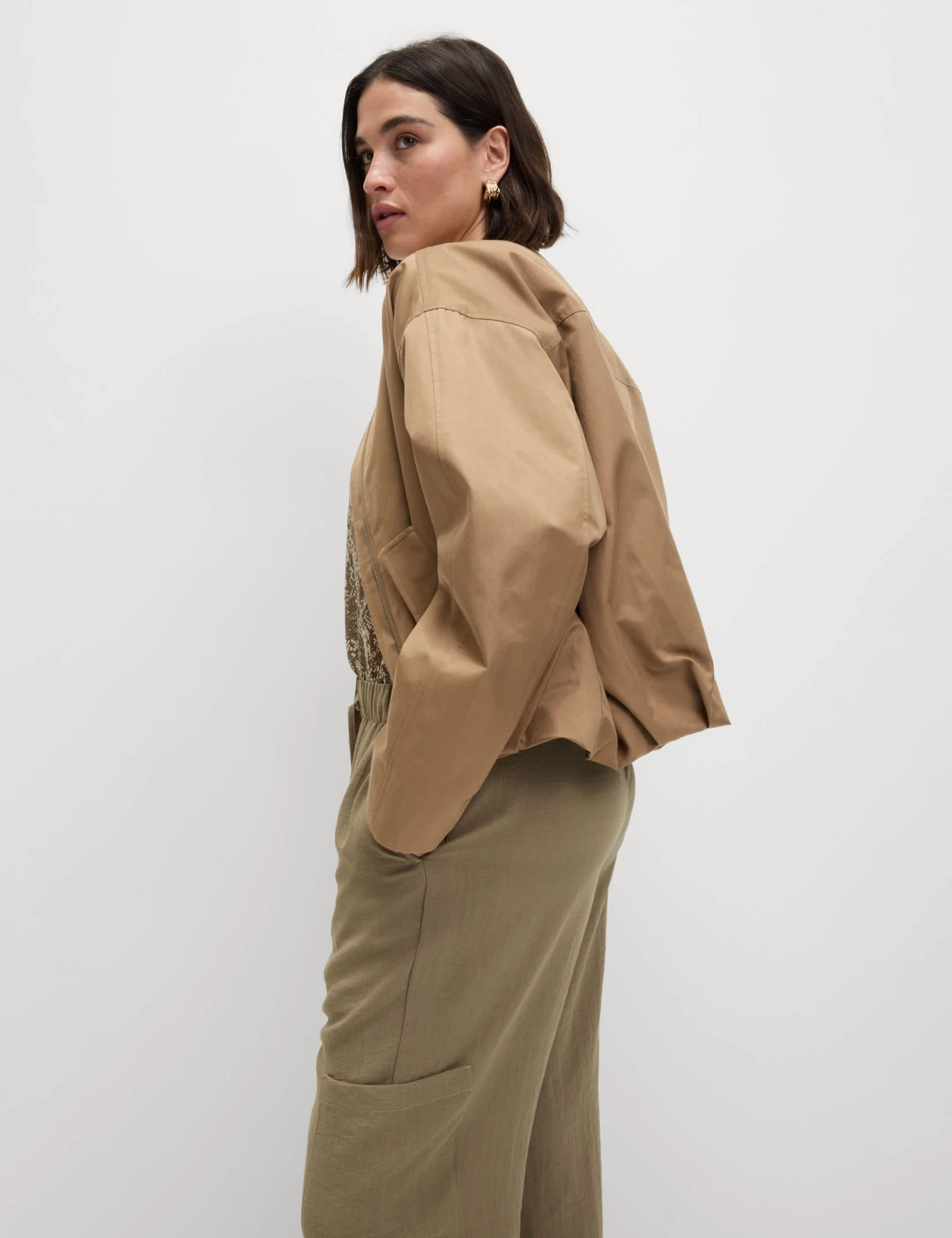 Crinkle Cargo Cuffed Joggers 6 Crinkle Cargo Cuffed Joggers - Image 6