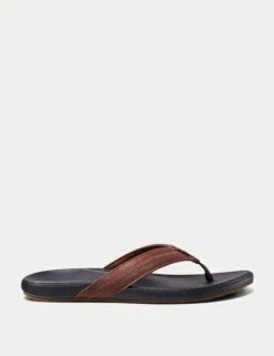 Reef Cushion Phantom 2.0 Leather Flip Flops