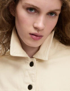 Denim Belted Jacket -Marksandspencer Sale Store Denim Belted Jacket 2