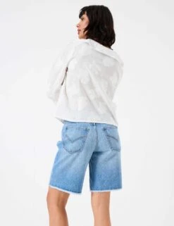 Denim Bermuda Shorts -Marksandspencer Sale Store Denim Bermuda Shorts 2