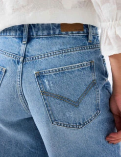 Denim Bermuda Shorts -Marksandspencer Sale Store Denim Bermuda Shorts 4