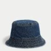 Denim Bucket Hat -Marksandspencer Sale Store Denim Bucket Hat