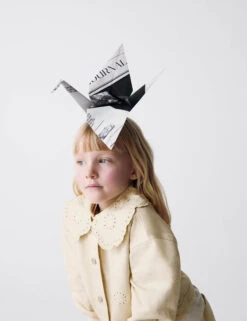 Denim Embroidered Shacket (2-8 Yrs)