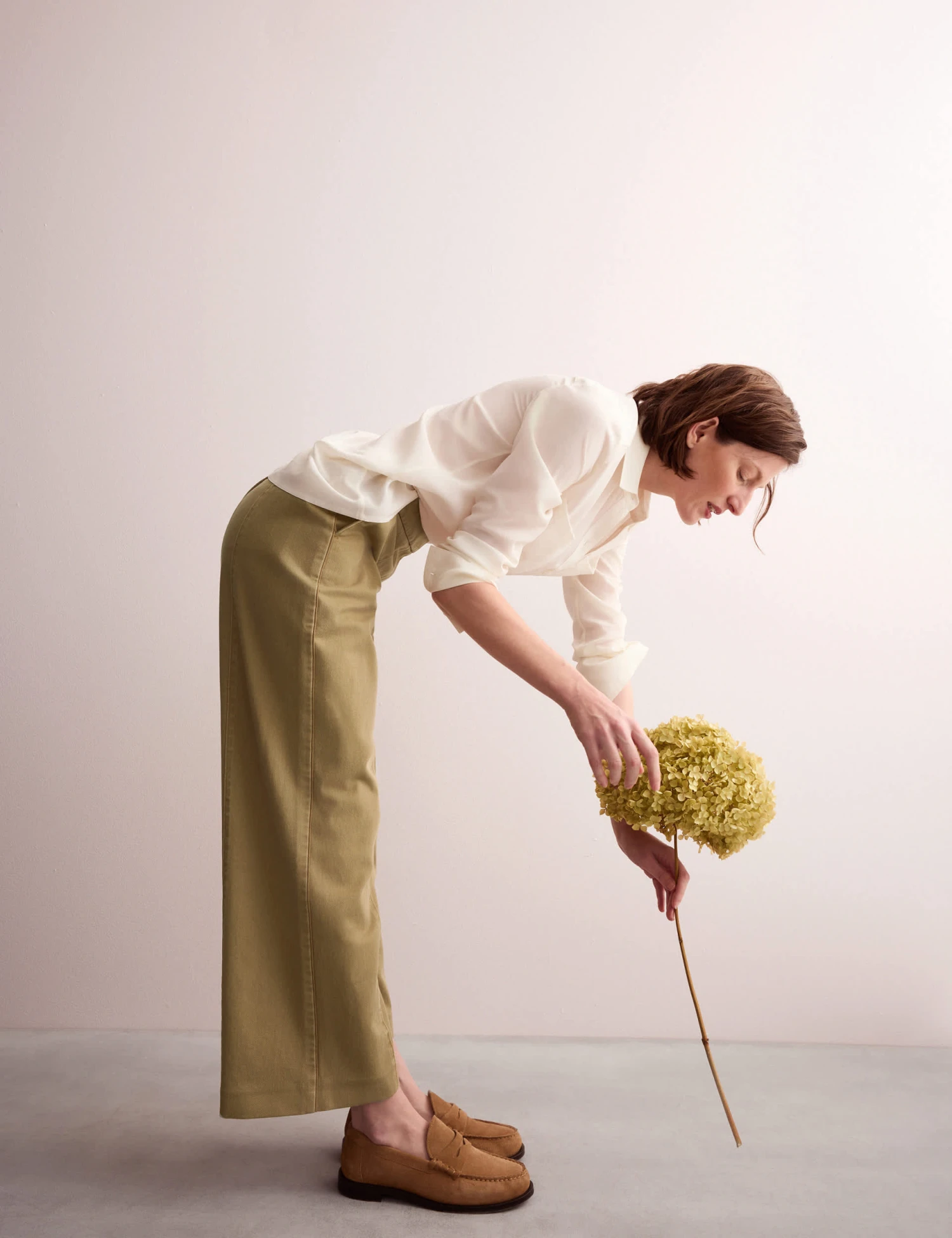 Jaeger Denim Straight Leg Trousers 4 Jaeger Denim Straight Leg Trousers - Image 4