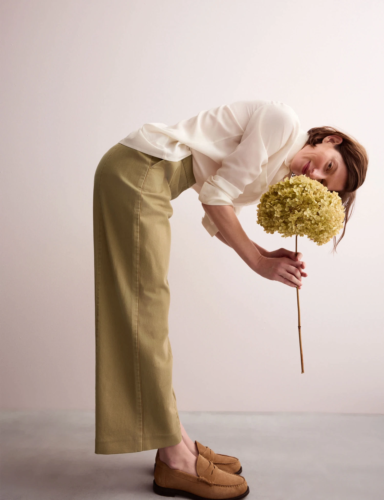 Jaeger Denim Straight Leg Trousers 8 Jaeger Denim Straight Leg Trousers - Image 8