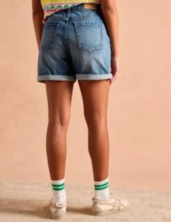 Joules Denim Turn-Up Shorts -Marksandspencer Sale Store Denim Turn Up Shorts 2
