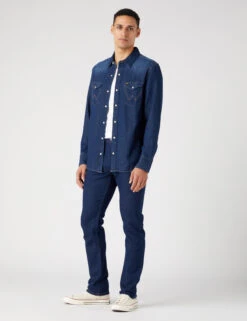 Wrangler Denim Western Shirt -Marksandspencer Sale Store Denim Western Shirt 2