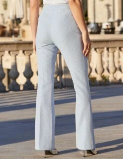 Diamanté Tailored Flared Trousers -Marksandspencer Sale Store Diamant Tailored Flared Trousers 2