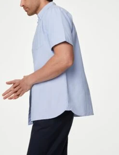 Easy Iron Cotton Rich Oxford Shirt 19 Easy Iron Cotton Rich Oxford Shirt -Marksandspencer Sale Store Easy Iron Cotton Rich Oxford Shirt 2