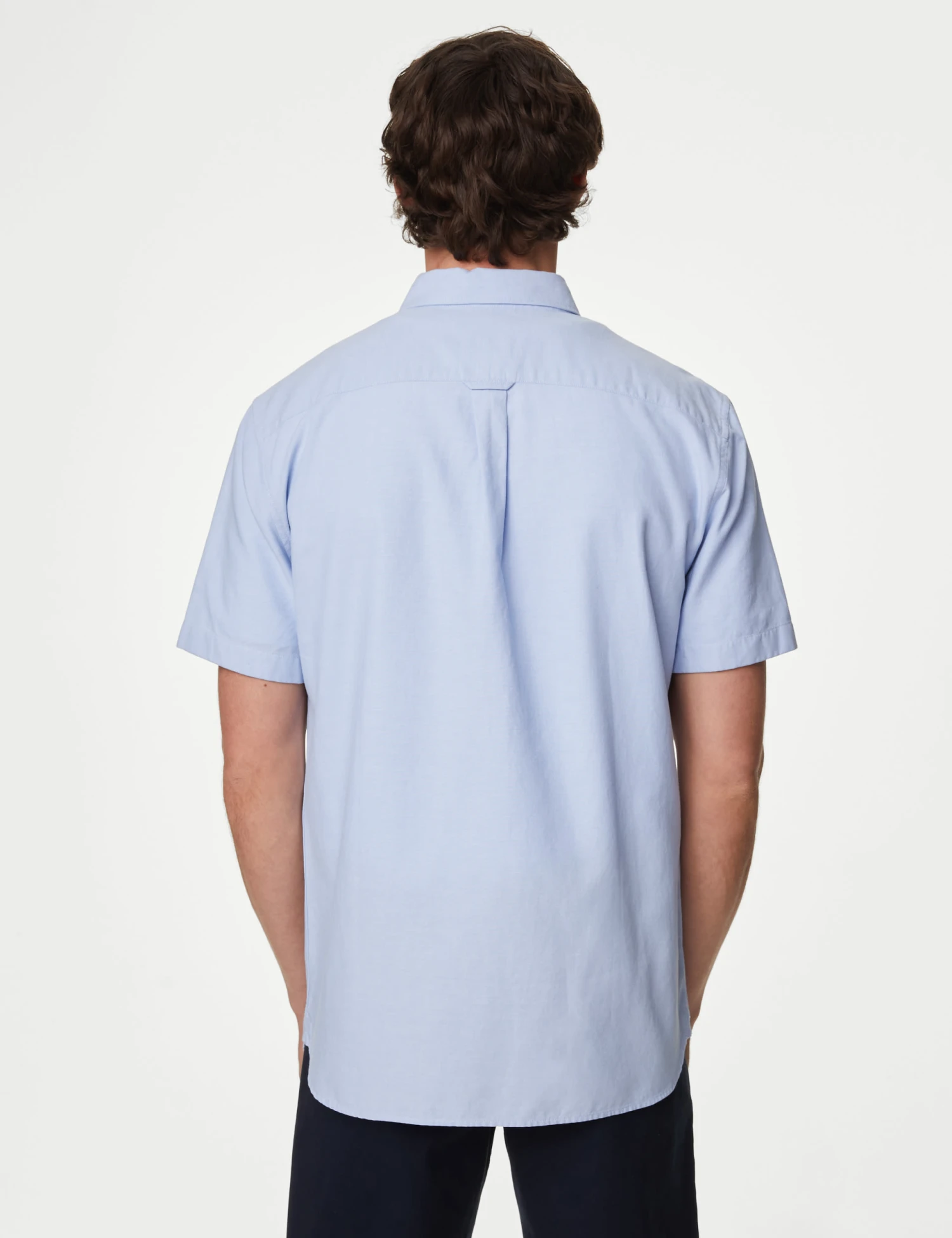 Easy Iron Cotton Rich Oxford Shirt 5 Easy Iron Cotton Rich Oxford Shirt - Image 5