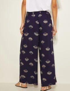 MONSOON Elasticated Waist Straight Leg Trousers 11 MONSOON Elasticated Waist Straight Leg Trousers -Marksandspencer Sale Store Elasticated Waist Straight Leg Trousers 3