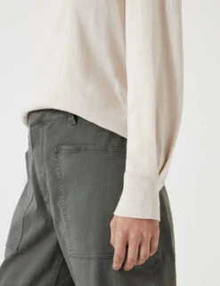 Emily Pure Cotton Puff Sleeve Top -Marksandspencer Sale Store Emily Pure Cotton Puff Sleeve Top 2