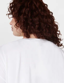 Sweaty Betty Essential Cotton Rich Crew Neck Crop T-Shirt -Marksandspencer Sale Store Essential Cotton Rich Crew Neck Crop T Shirt 5