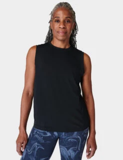 Sweaty Betty Essential Cotton Rich Crew Neck Vest Top