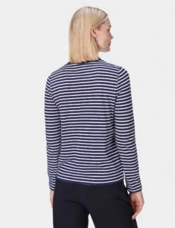 Sweaty Betty Essential Cotton Rich Striped Top -Marksandspencer Sale Store Essential Cotton Rich Striped Top 4