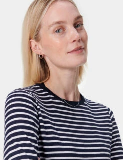 Sweaty Betty Essential Cotton Rich Striped Top -Marksandspencer Sale Store Essential Cotton Rich Striped Top 5
