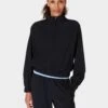 Sweaty Betty Explorer Funnel Neck Half Zip Sweatshirt -Marksandspencer Sale Store Explorer Funnel Neck Half Zip Sweatshirt