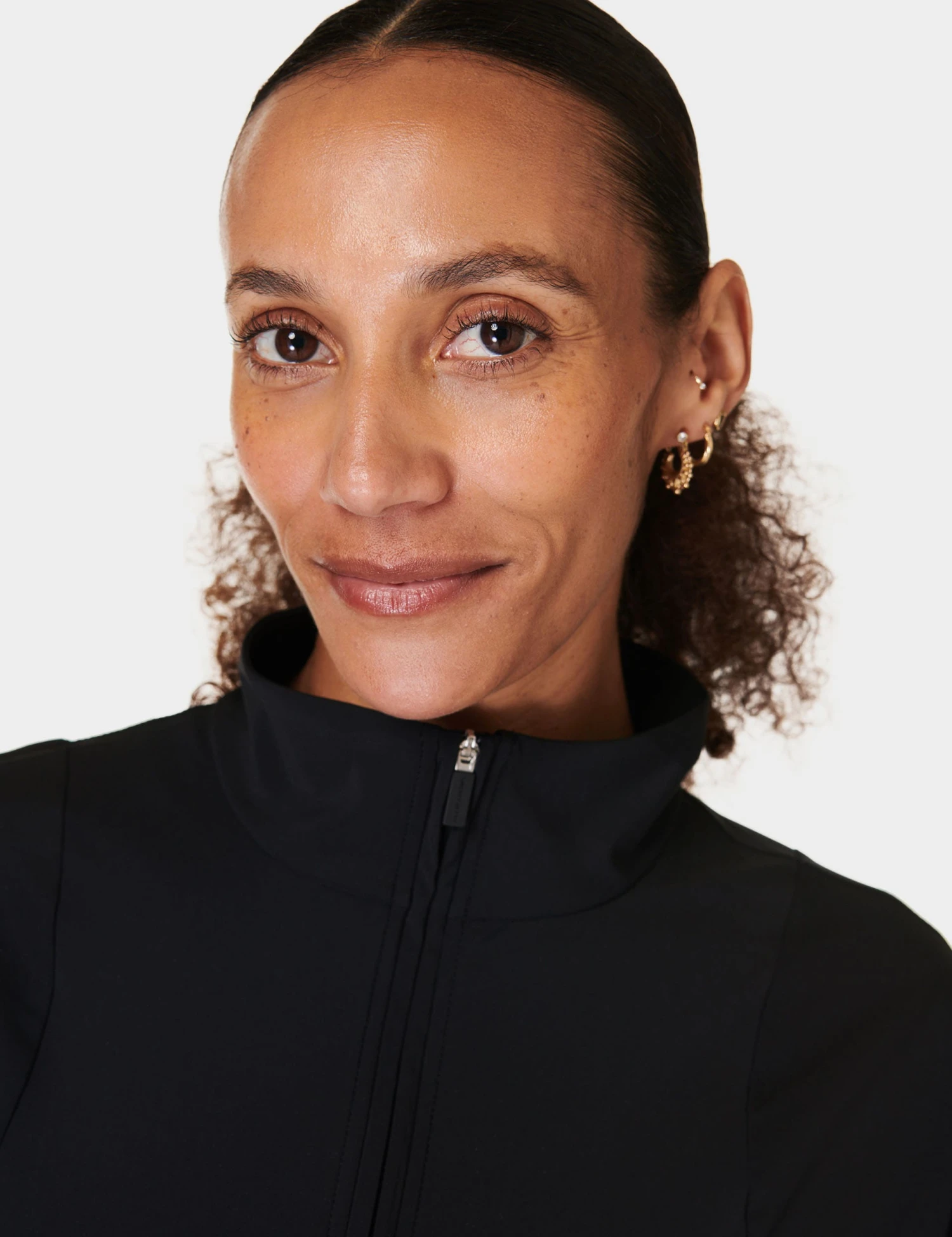 Sweaty Betty Explorer Funnel Neck Half Zip Sweatshirt 5 Sweaty Betty Explorer Funnel Neck Half Zip Sweatshirt - Image 5