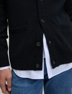 Extra Fine Lambswool Rich V-Neck Cardigan -Marksandspencer Sale Store Extra Fine Lambswool Rich V Neck Cardigan 5