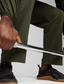 Puma FIT Taped PWRFleece Lite Sports Joggers -Marksandspencer Sale Store FIT Taped PWRFleece Lite Sports Joggers 2