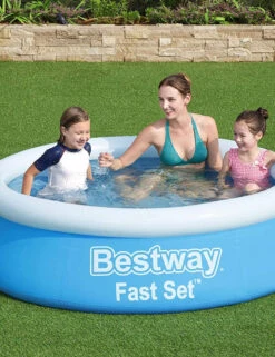 Bestway Fast Set 6ft Paddling Pool (6+ Yrs) -Marksandspencer Sale Store Fast Set 6ft Paddling Pool 6 Yrs 1 2