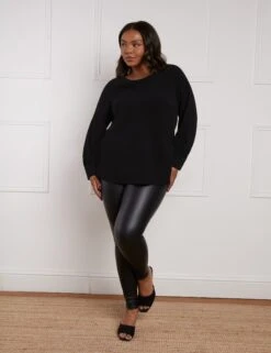Faux Leather Leggings