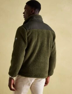 Joules Fleece Textured Half Zip Jumper -Marksandspencer Sale Store Fleece Textured Half Zip Jumper 6