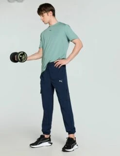 Puma Flex Trend Elasticated Waist Woven Joggers -Marksandspencer Sale Store Flex Trend Elasticated Waist Woven Joggers 2