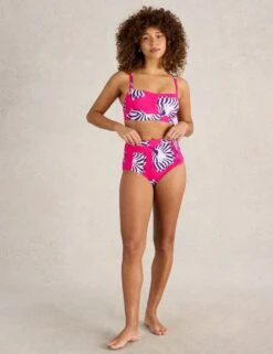 WHITE STUFF Floral High Waisted Bikini Bottoms -Marksandspencer Sale Store Floral High Waisted Bikini Bottoms 2