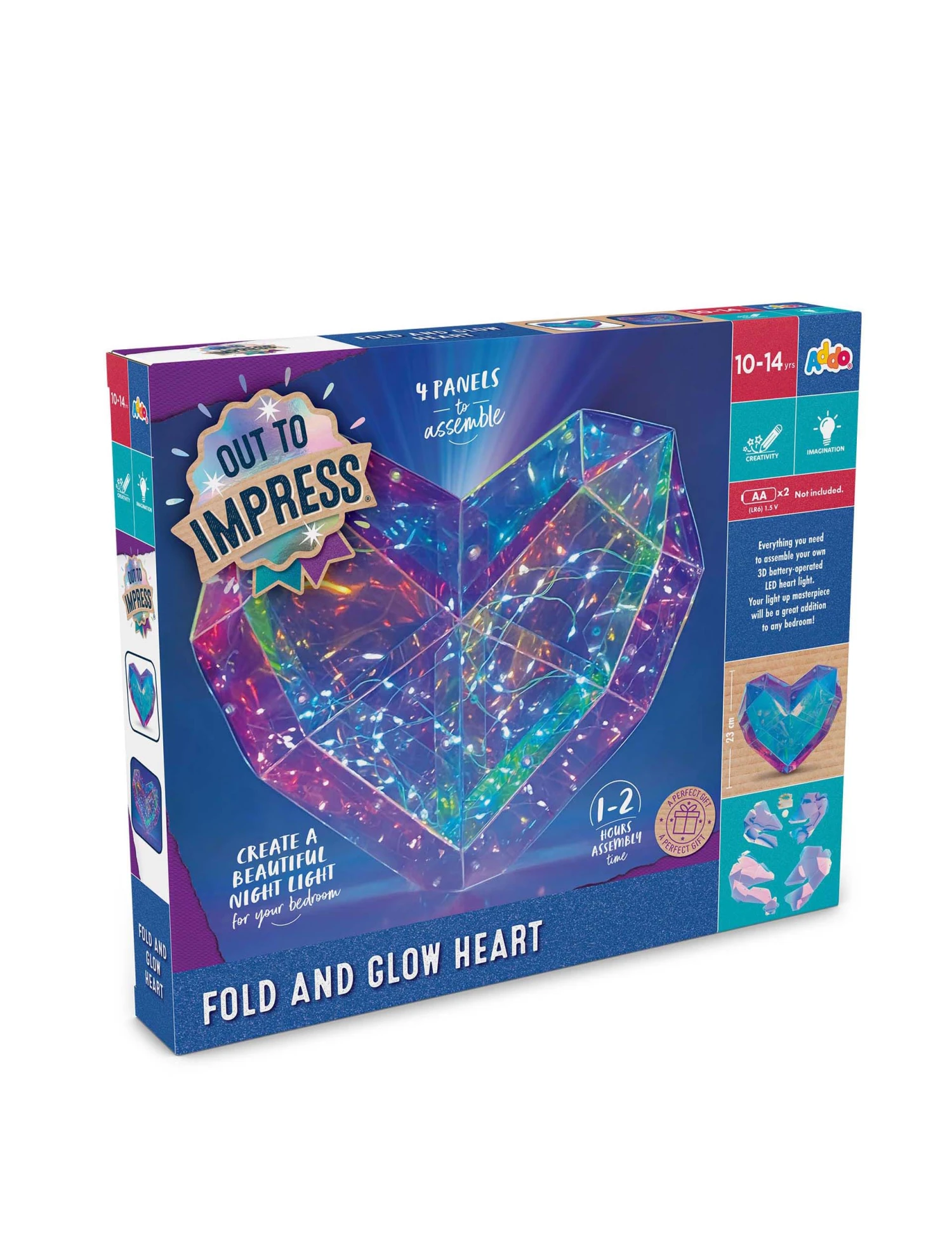 Fold And Glow Heart (10-14 Yrs) 1 Fold And Glow Heart (10-14 Yrs)