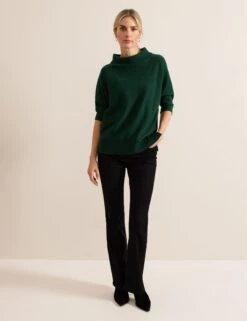Funnel Neck Batwing Sleeve Jumper -Marksandspencer Sale Store Funnel Neck Batwing Sleeve Jumper 3