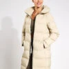Born Funnel Neck Longline Puffer Coat -Marksandspencer Sale Store Funnel Neck Longline Puffer Coat
