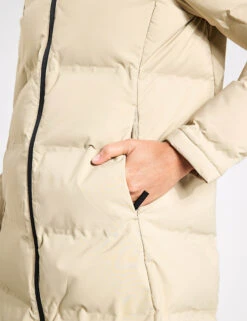 Born Funnel Neck Longline Puffer Coat -Marksandspencer Sale Store Funnel Neck Longline Puffer Coat 4