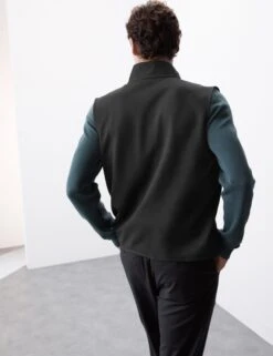 Funnel Neck Quilted Gilet -Marksandspencer Sale Store Funnel Neck Quilted Gilet 6