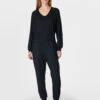 Sweaty Betty Gaia Long Sleeve Yoga Jumpsuit