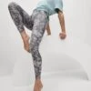 Go Balance Printed Wrap Waist Yoga Leggings -Marksandspencer Sale Store Go Balance Printed Wrap Waist Yoga Leggings