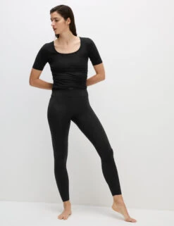 Go Balance Wrap Waist Yoga Leggings -Marksandspencer Sale Store Go Balance Wrap Waist Yoga Leggings 2