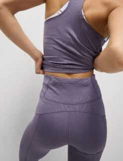 Go Move Embossed High Waisted Gym Leggings -Marksandspencer Sale Store Go Move Embossed High Waisted Gym Leggings 2