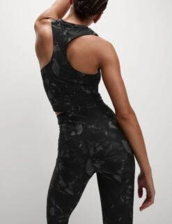 Go Move Printed High Waisted Gym Leggings -Marksandspencer Sale Store Go Move Printed High Waisted Gym Leggings 18