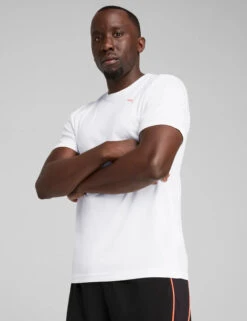 Puma Graphics Running Faster Crew Neck T-Shirt